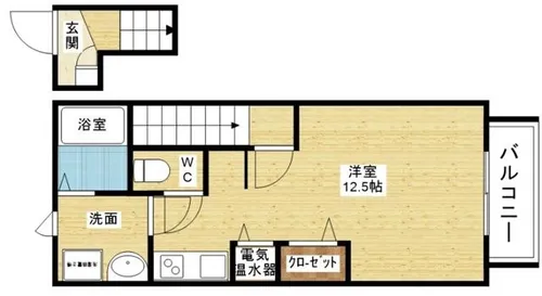ブレーブエムズ【2階】の間取り