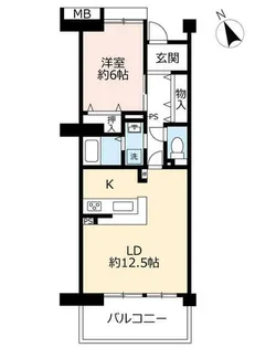 URルミナス箕面の森五番街【0160704号室】の間取り