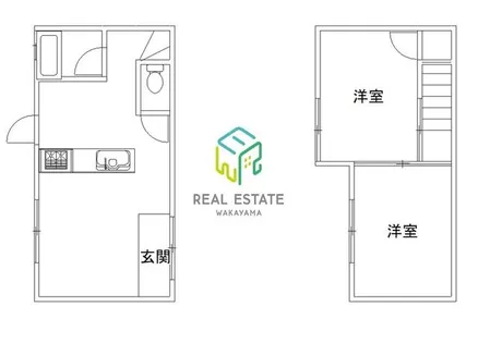 和歌山県和歌山市向【一戸建】の間取り