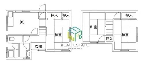 和歌山県和歌山市園部【一戸建】の間取り