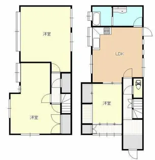 和歌山県和歌山市東小二里町【一戸建】の間取り