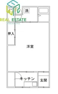 和歌山県和歌山市東高松3丁目【テラスハウス】の間取り