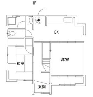和歌山県和歌山市中【一戸建】の間取り