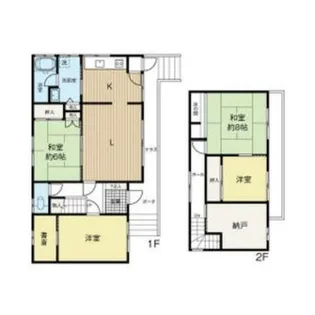 北海道札幌市南区澄川六条13丁目【一戸建】の間取り