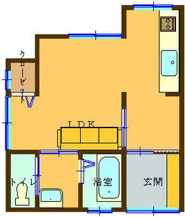 和歌山県和歌山市湊通丁北4丁目【一戸建】の間取り