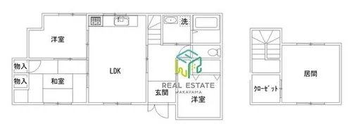 和歌山県海南市岡田【一戸建】の間取り