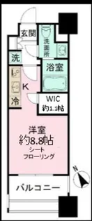 パークアクシス福岡県庁前【2階】の間取り