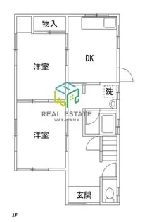 和歌山県和歌山市西庄【一戸建】の間取り
