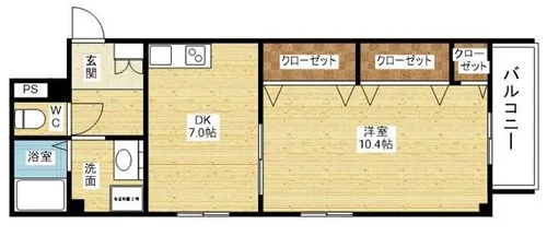 MYアルエット【2階】の間取り