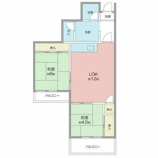 メゾン吹上【3階】の間取り