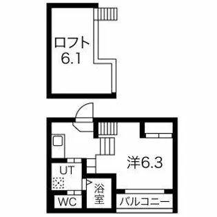 Prime Maison S【2階】の間取り