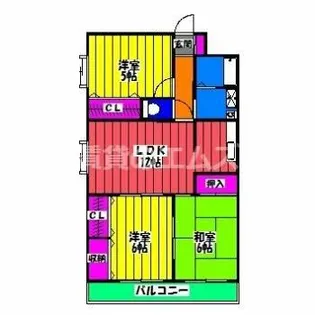 メゾン・ド・エスポワール【302号室】の間取り