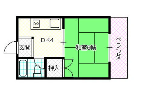 中野パーソナルマンション【3階】の間取り