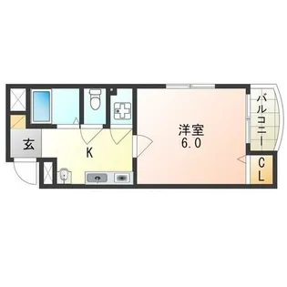 メゾンドマルコ【103号室】の間取り