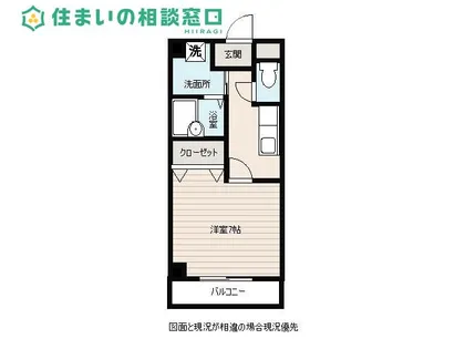 愛知県岡崎市若松町字向山【アパート】の間取り