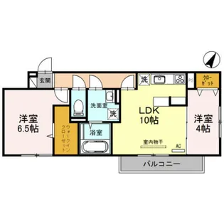 プレミアム正覚寺【2階】の間取り