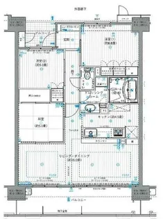 サーパス和歌山駅前【6階】の間取り