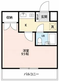 ユースハイツ【307号室】の間取り