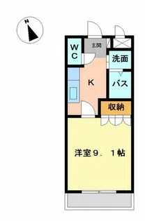 サニーパレス【2階】の間取り
