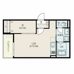 Jack hojinⅠ【2階】の間取り