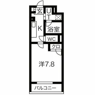 シティライフ今池北【302号室】の間取り
