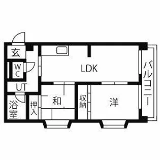 グリーン西山【3階】の間取り