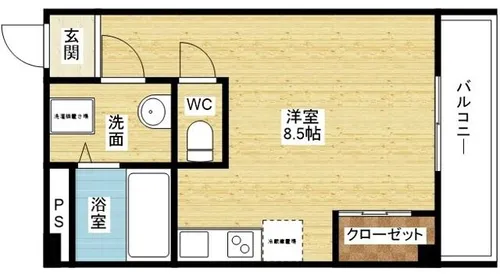 Residence AliKaⅡ【3階】の間取り