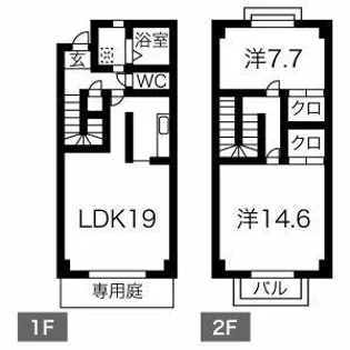 Regulus【1階】の間取り
