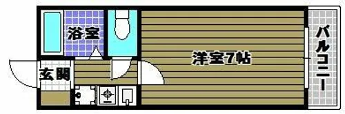 カーサ・ミガタ【3階】の間取り