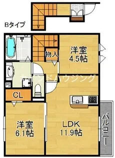Dear Court【2階】の間取り