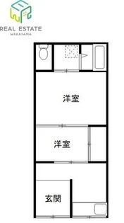 雄松荘【103号室】の間取り