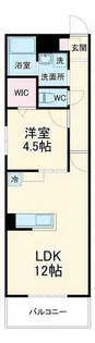 愛知県名古屋市中川区高畑2丁目【マンション】の間取り
