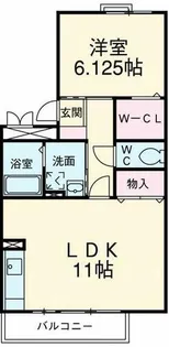 エクセル ナオ【2階】の間取り