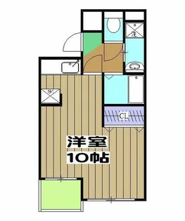 1Rの間取り画像