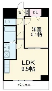 サンマール金山南【6階】の間取り