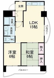 愛知県名古屋市中川区高畑4丁目【マンション】の間取り