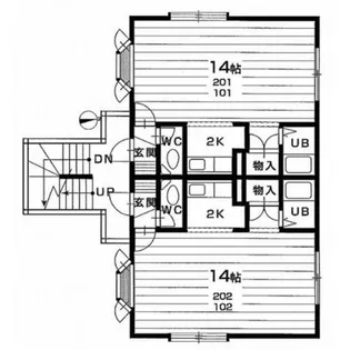 パーク311【3階】の間取り