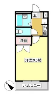 Mh-Arc コクエ【103号室】の間取り