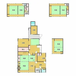兵庫県加東市高岡【一戸建】の間取り