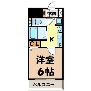 プレサンスNAGOYA桜通ビッグビート【3階】の間取り