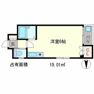 TAISEI都【2階】の間取り