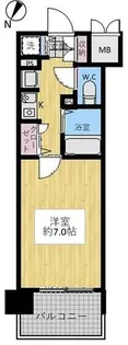 グラン・セレブ本町【5階】の間取り