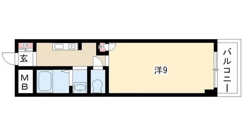 シフォン日和【202号室】の間取り