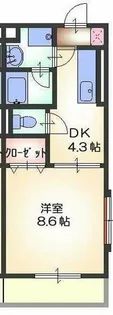 ヴィラ・ルース【303号室】の間取り