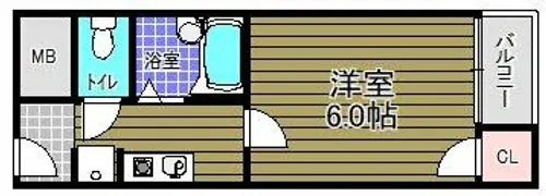 RX富田林【4階】の間取り