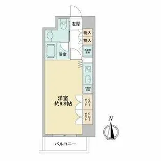 S-FORT桜山【5階】の間取り