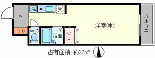 MSイサホ【2階】の間取り