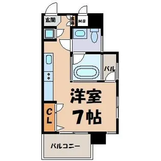 SK BUILDING-6【2階】の間取り