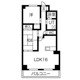 グランドール瑞天【4階】の間取り