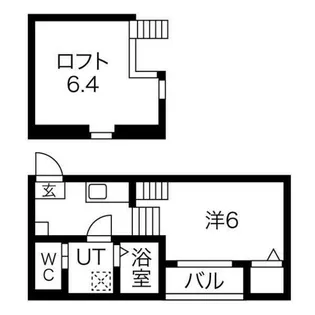 MONO Parks 東大曽根【101号室】の間取り